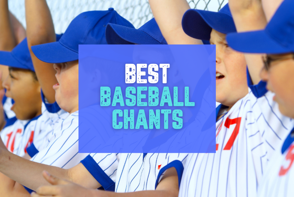 Collection of baseball chants in a gallery layout