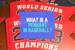 Collection of what is a pennant in baseball in a gallery layout