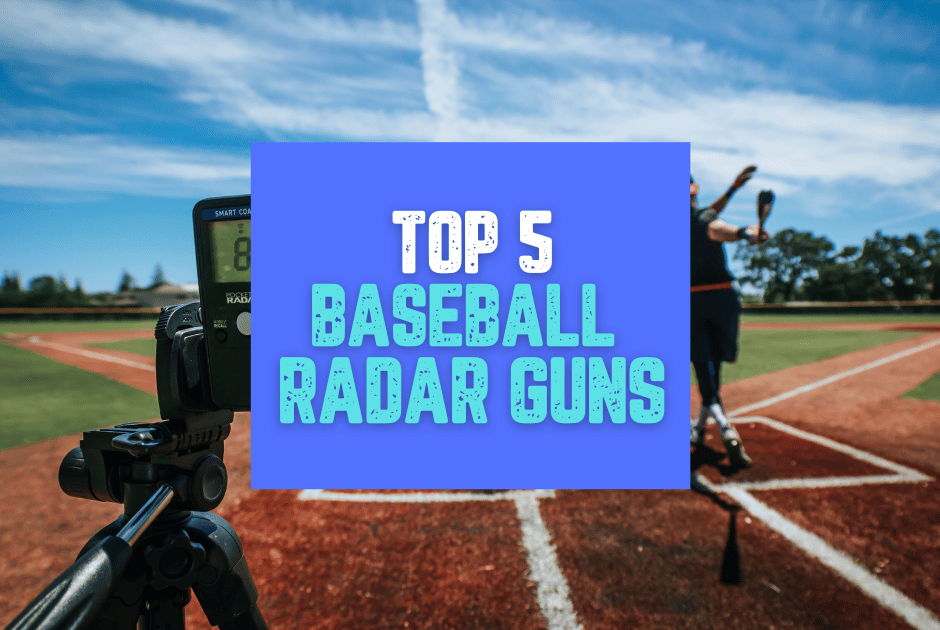 Collection of best baseball radar guns in a gallery layout