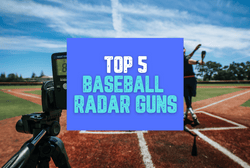 Collection of best baseball radar guns in a gallery layout