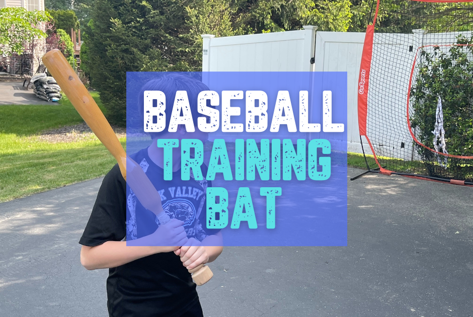 Collection of baseball training bat in a gallery layout