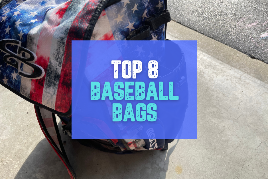 Collection of best baseball bags in a gallery layout