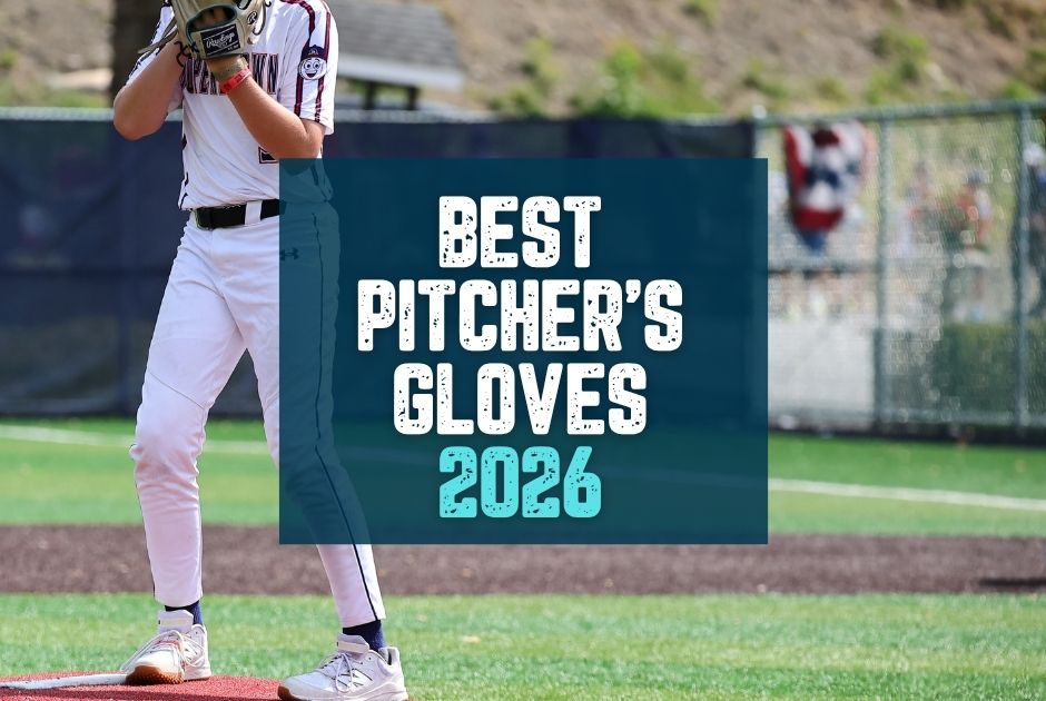 Collection of Best Pitcher's Gloves for 2026 — Ranked by Web, Size & Level in a gallery layout