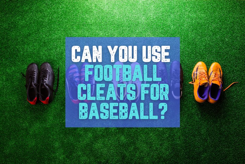 Collection of can you use football cleats for baseball in a gallery layout