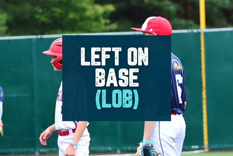 Collection of left on base in baseball in a gallery layout