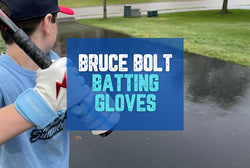 Collection of bruce bolt batting gloves in a gallery layout