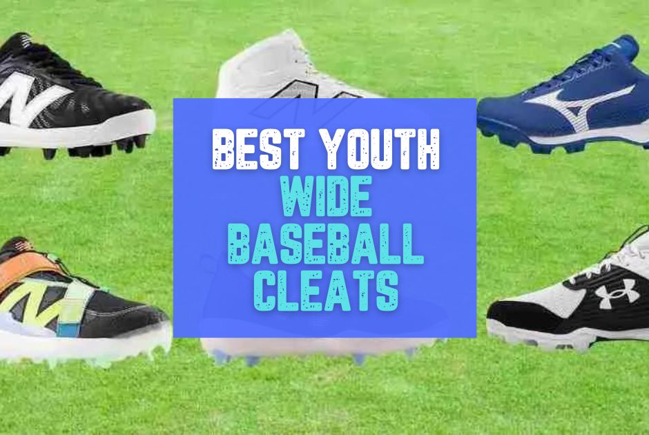 Collection of best baseball cleats for wide feet in a gallery layout