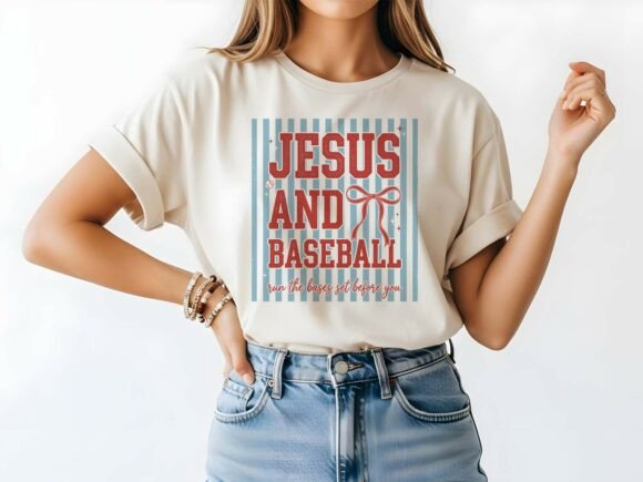 Jesus and Baseball T-Shirt
