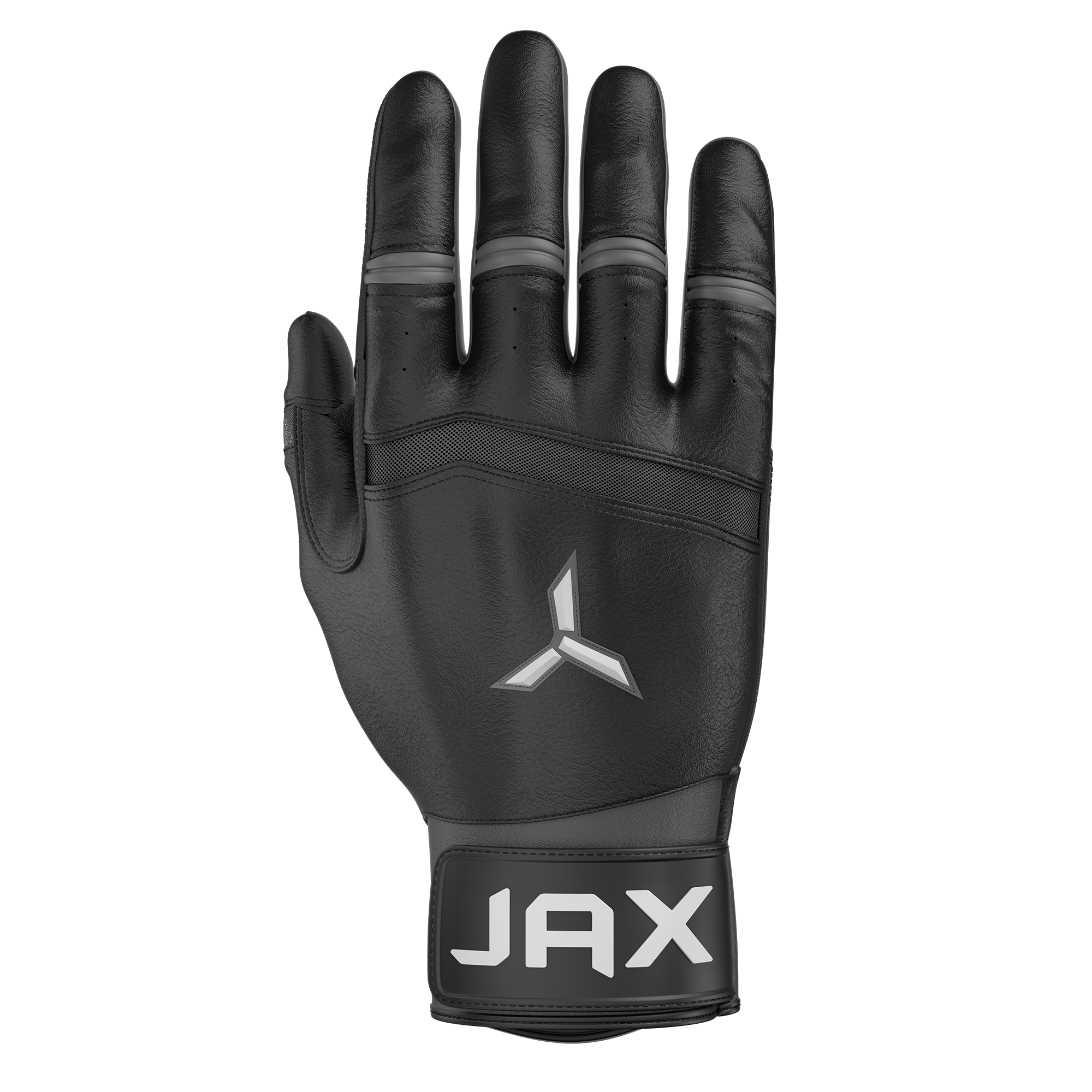Collection of JAX Batting Gloves Onyx Black Pro Cuff in a gallery layout