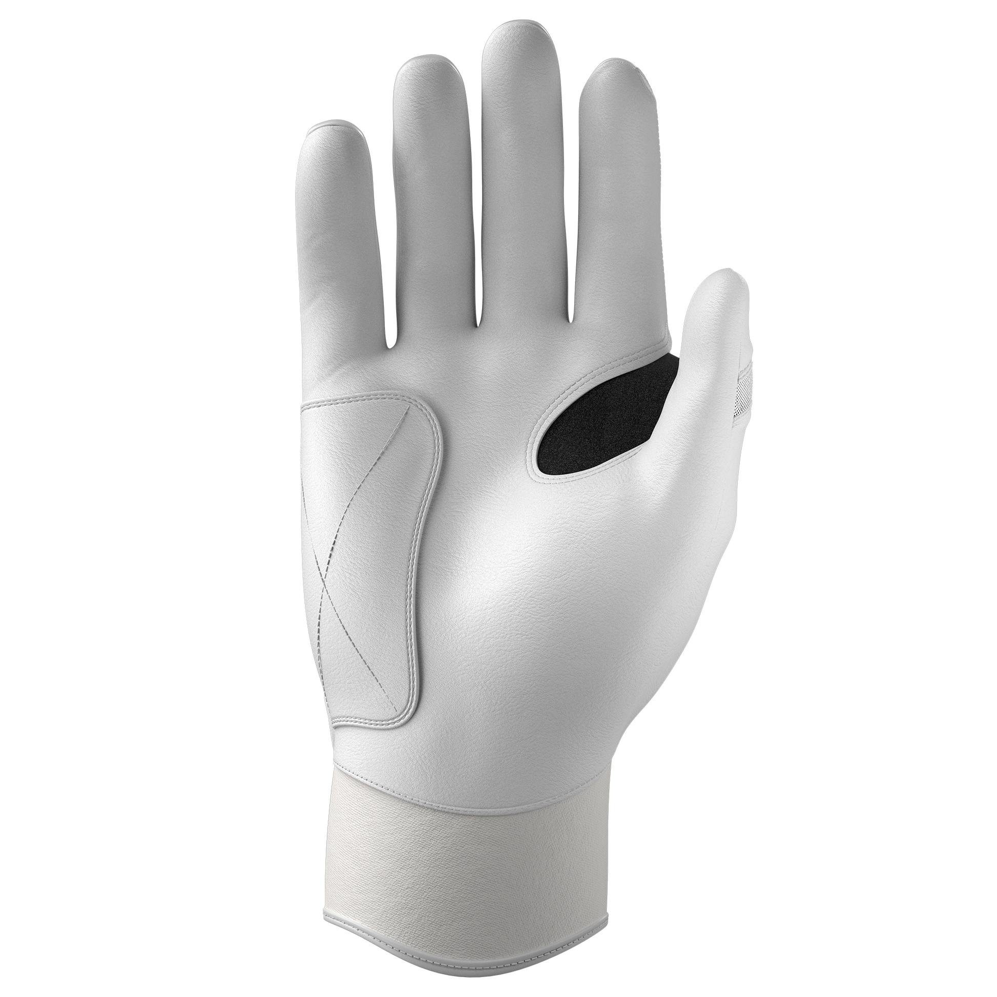 JAX Batting Gloves Platinum White Pro Cuff