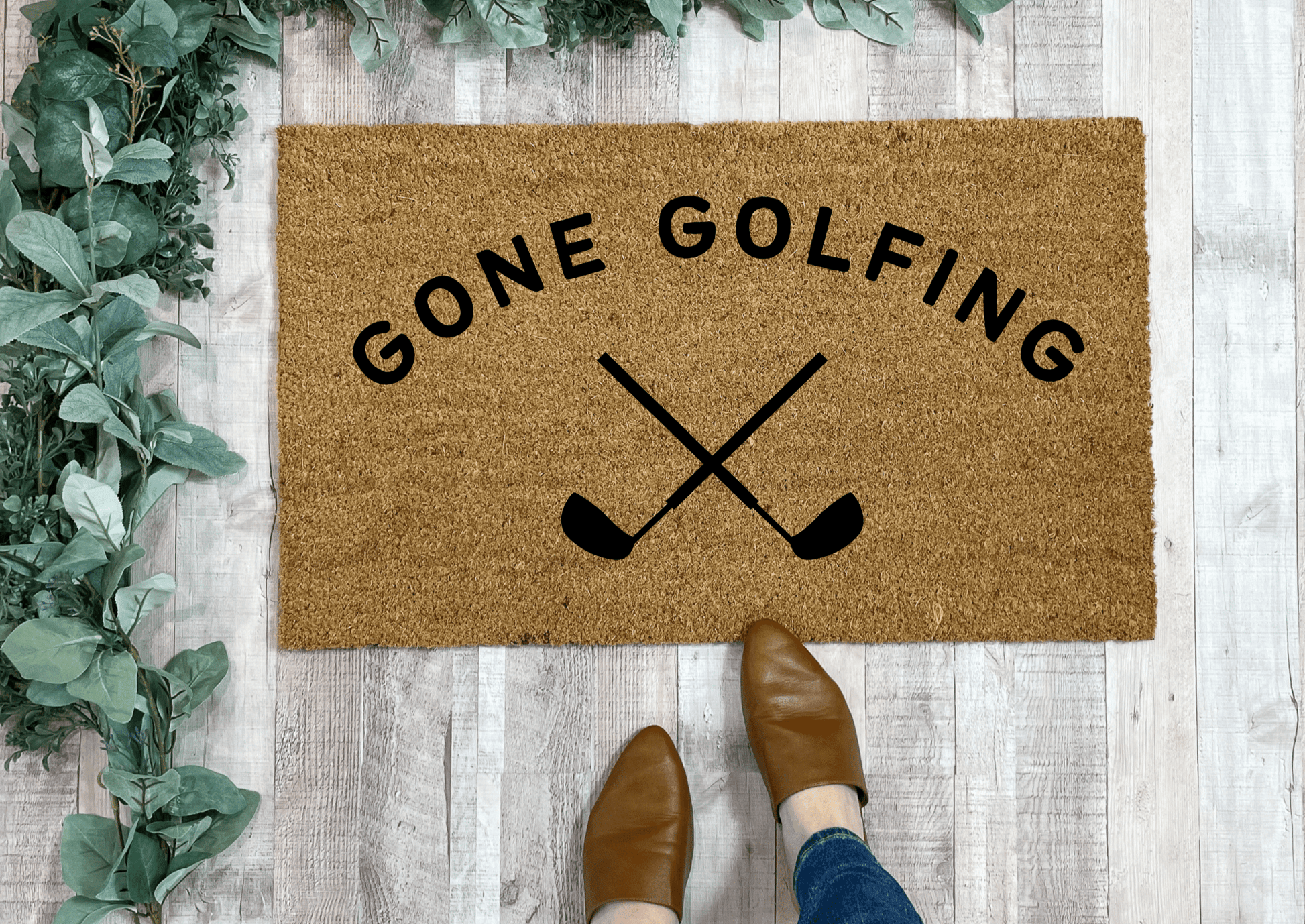 Gone Golfing Doormat