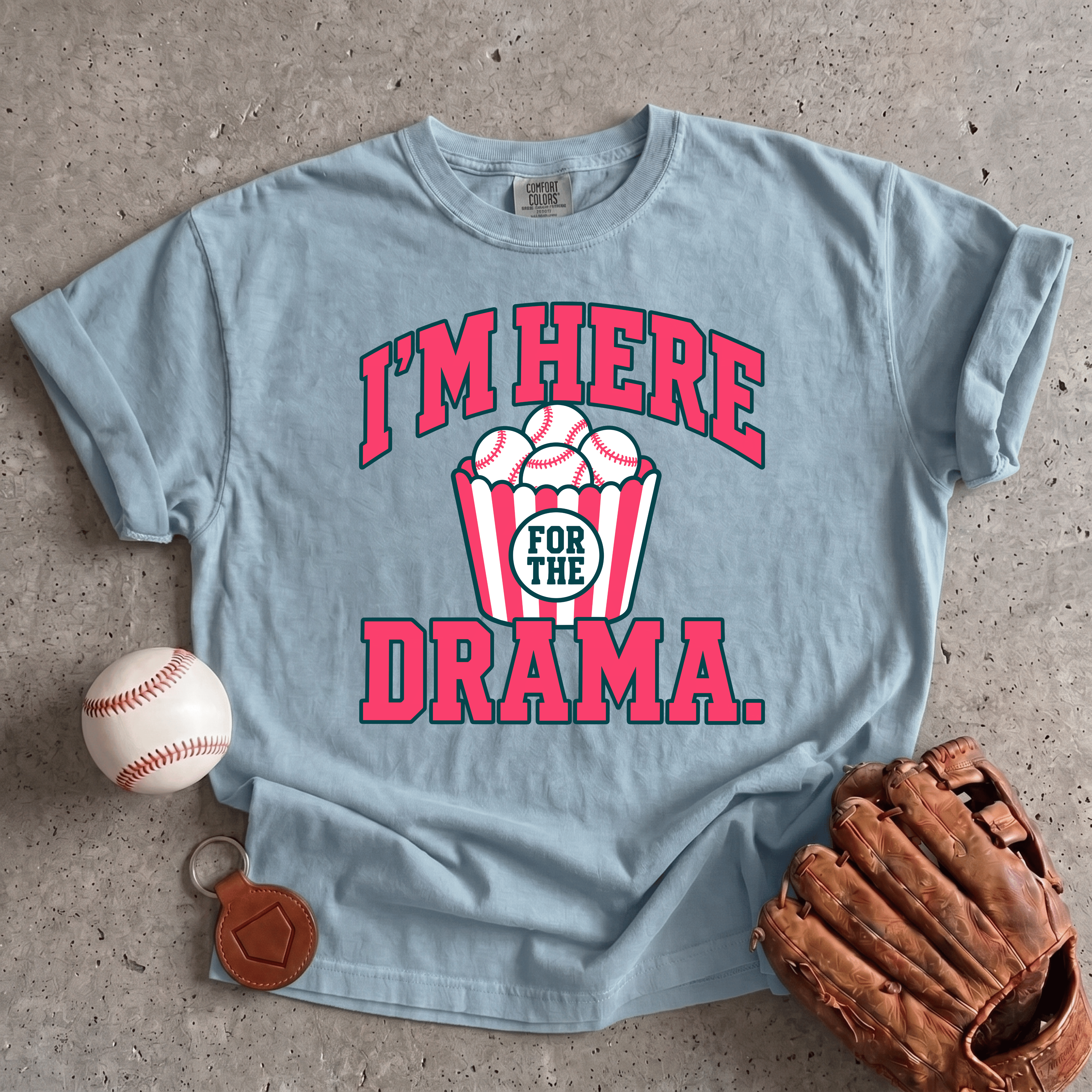 Collection of Here For The Drama T-Shirt in a gallery layout