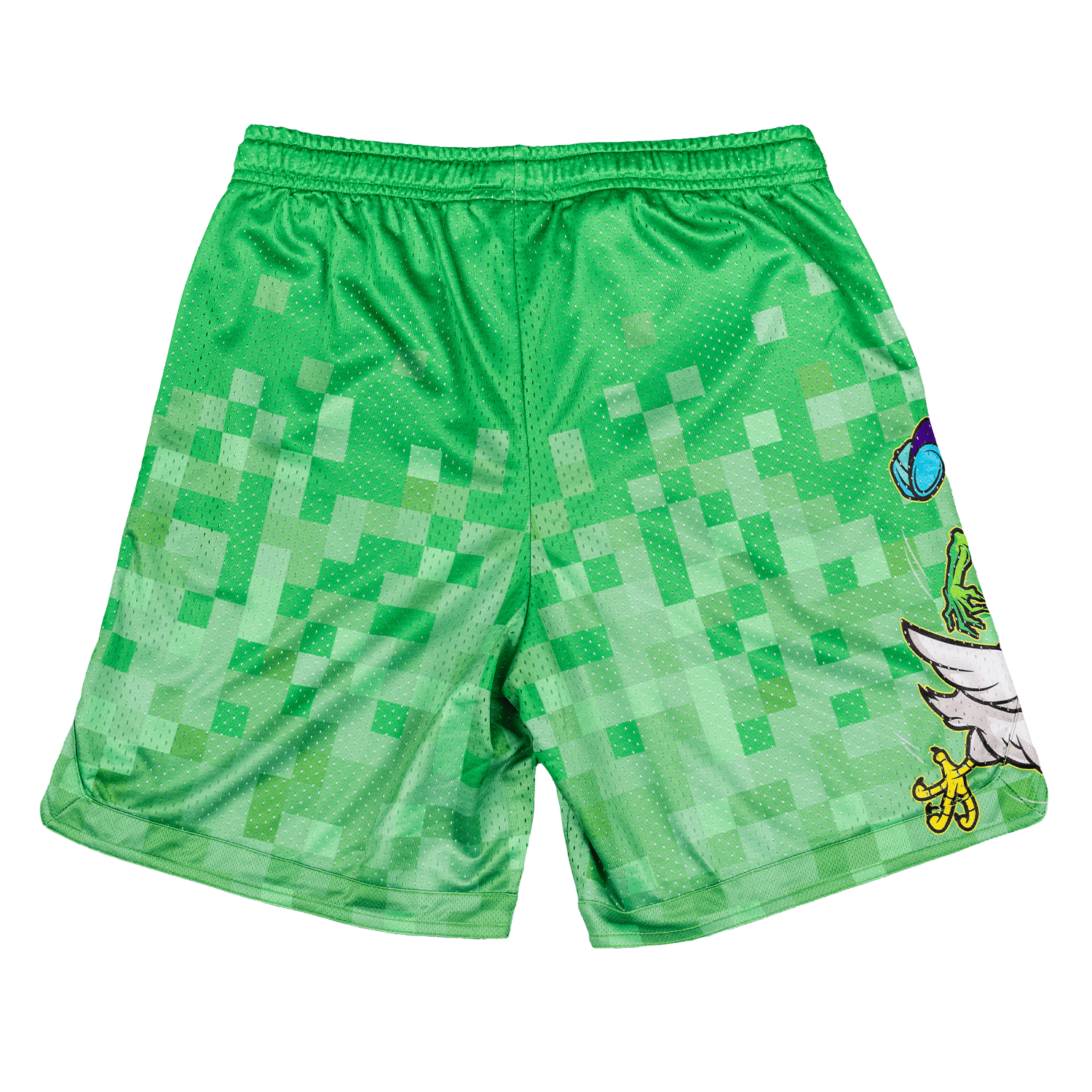 Collection of Chicken Jockeys Lifestyle Baseball Mesh Shorts in a gallery layout