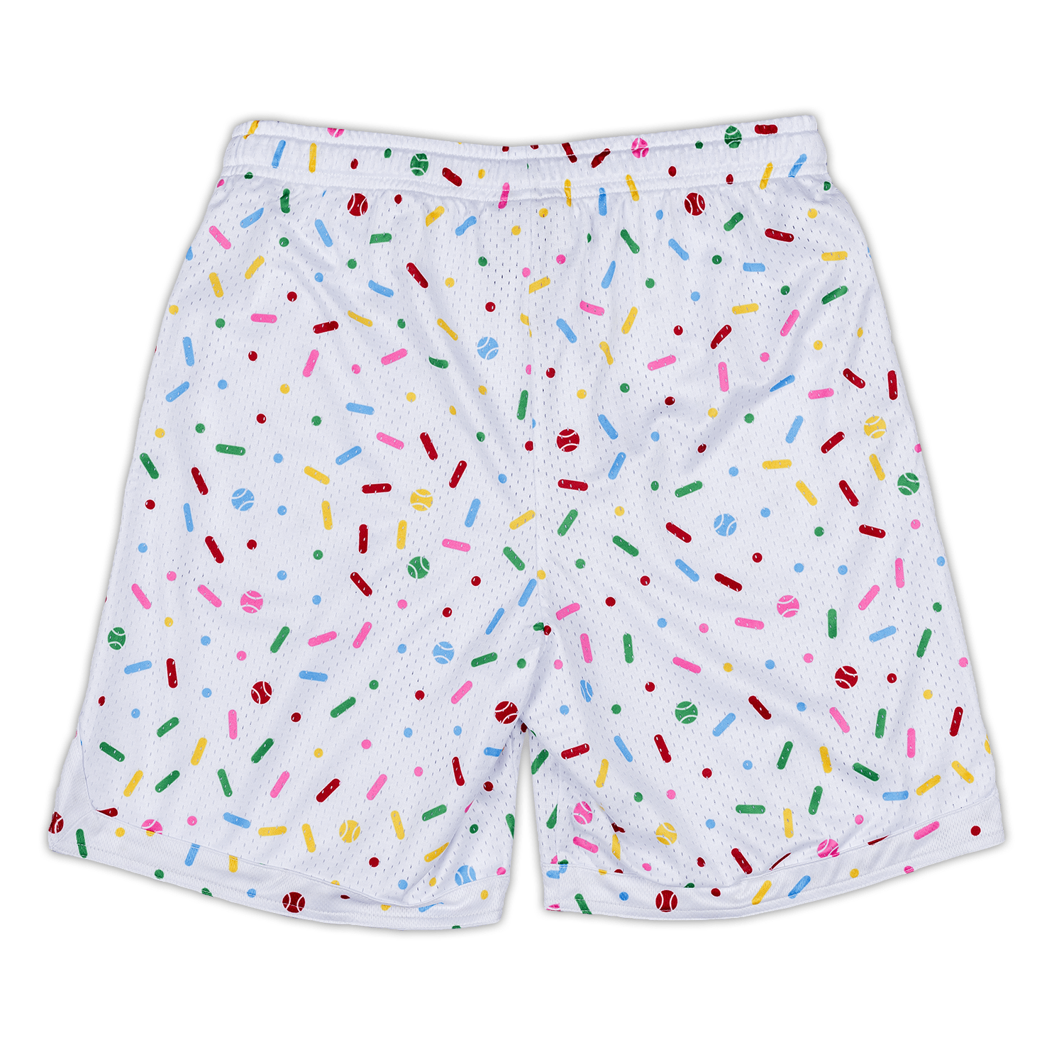 Collection of Sprinkles and Seams Mesh Lifestyle Baseball Shorts in a gallery layout