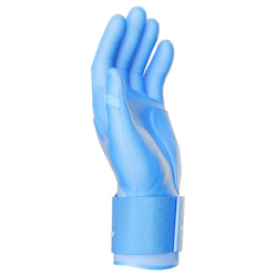 Collection of JAX Batting Gloves Baby Blue Strap Cuff in a gallery layout