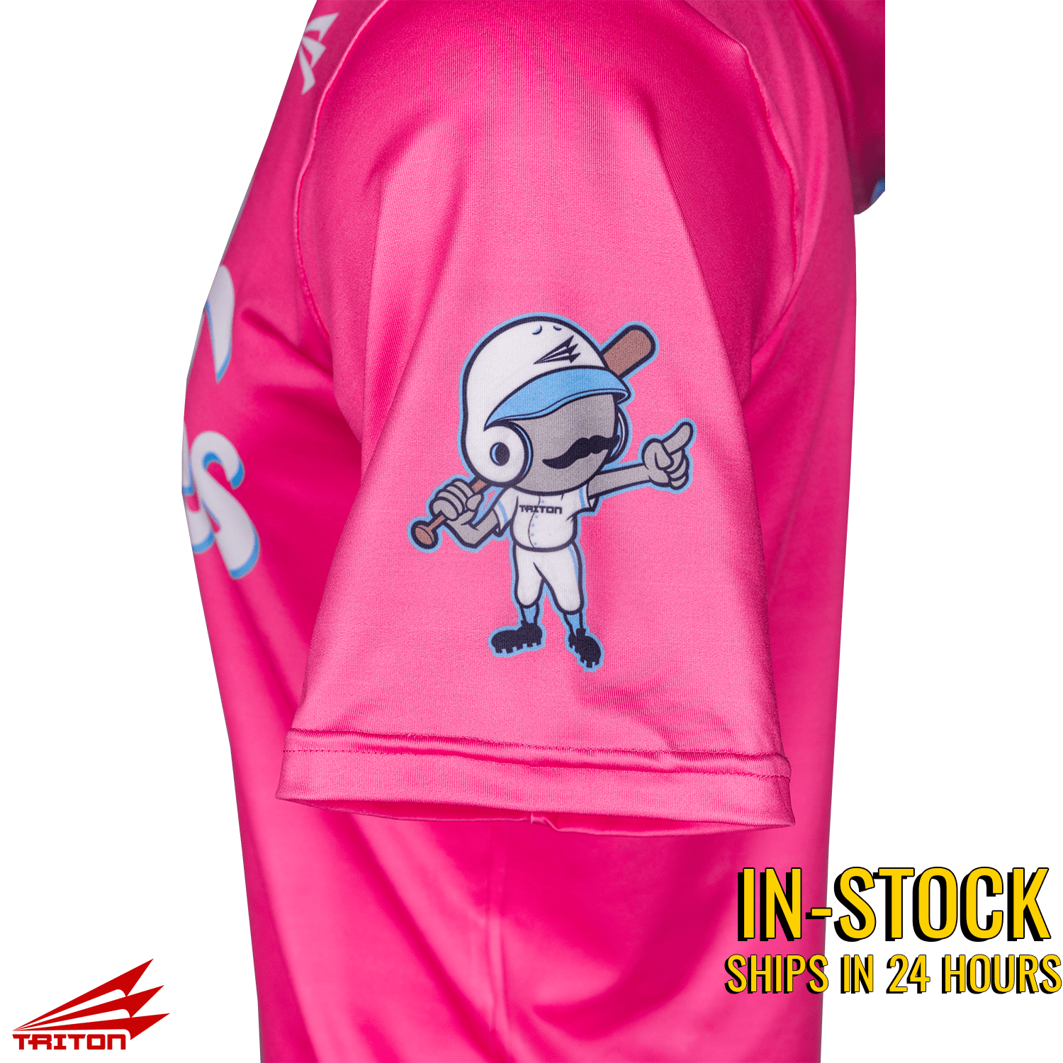Collection of Daddy Hacks Baseball HyperMAX Short Sleeve Cotton Candy Hoodie in a gallery layout