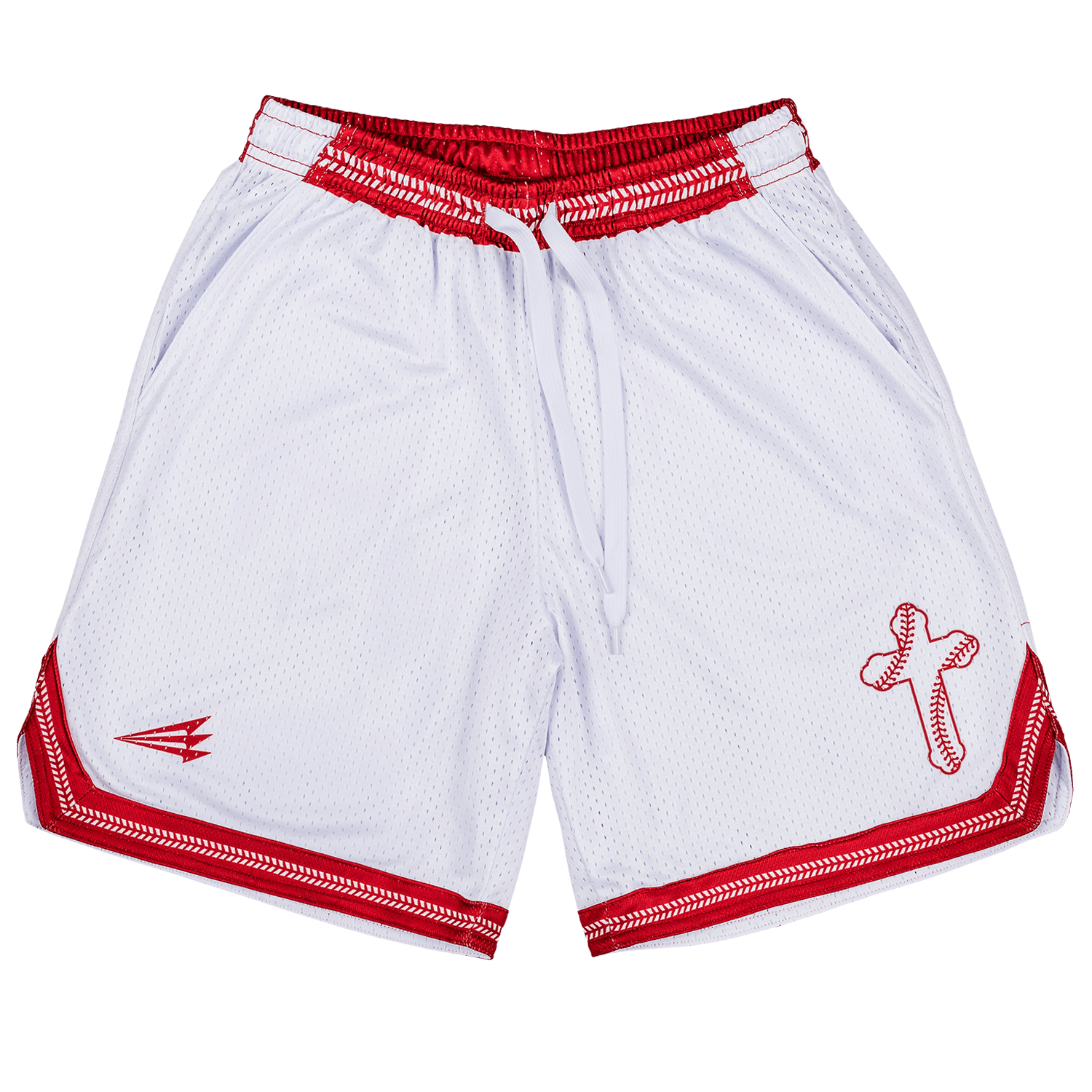 Collection of cross baseball shorts in a gallery layout