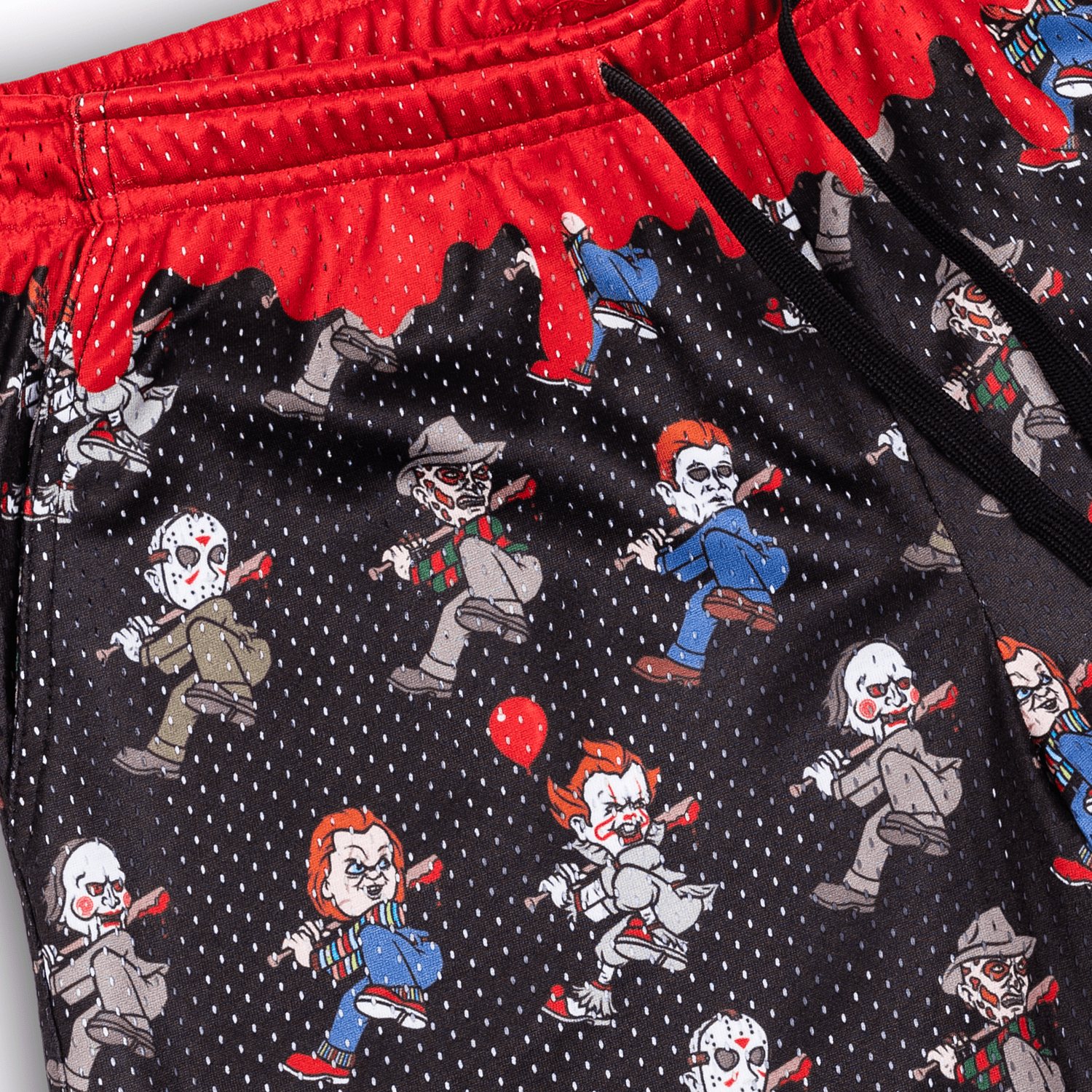 Collection of Slashers Mesh Lifestyle Baseball Shorts in a gallery layout