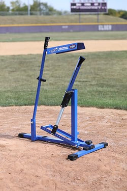 Collection of Louisville Slugger Blue Flame Pitching Machine in a gallery layout