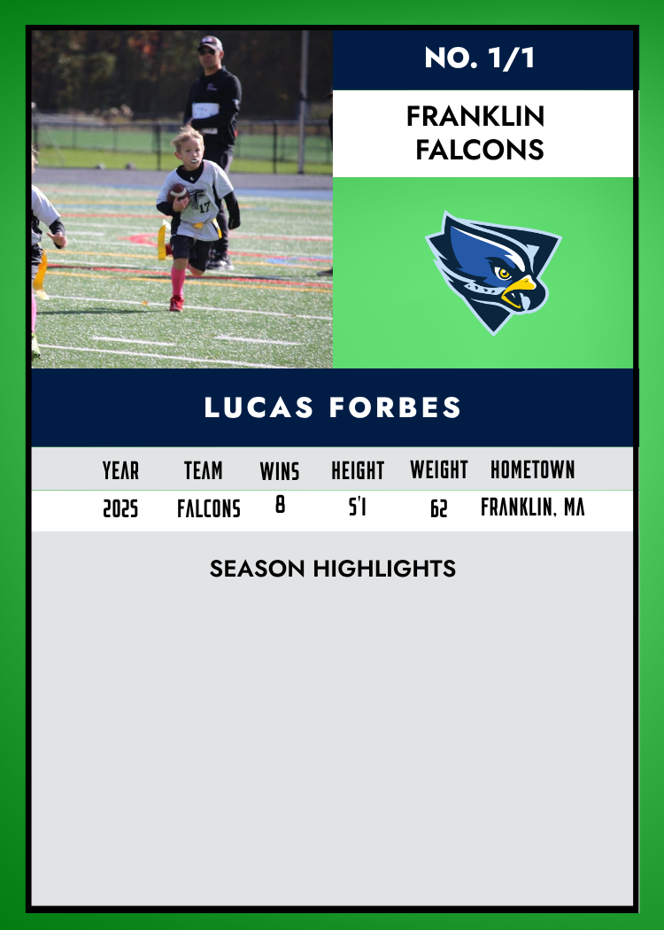 Collection of Custom Football Metal Sports Card – 2025 Rookie Green Edition in a gallery layout