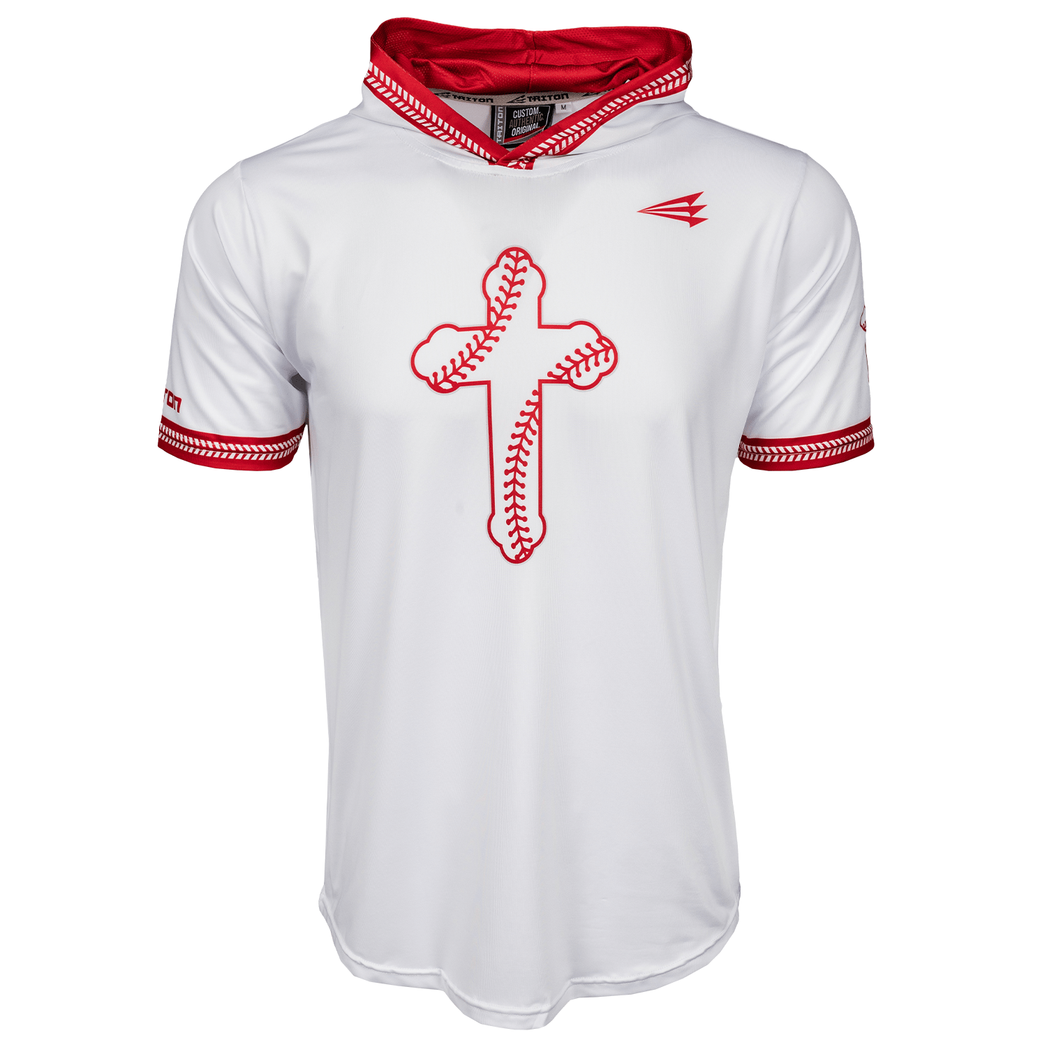Collection of Baseball cross hoodie in a gallery layout