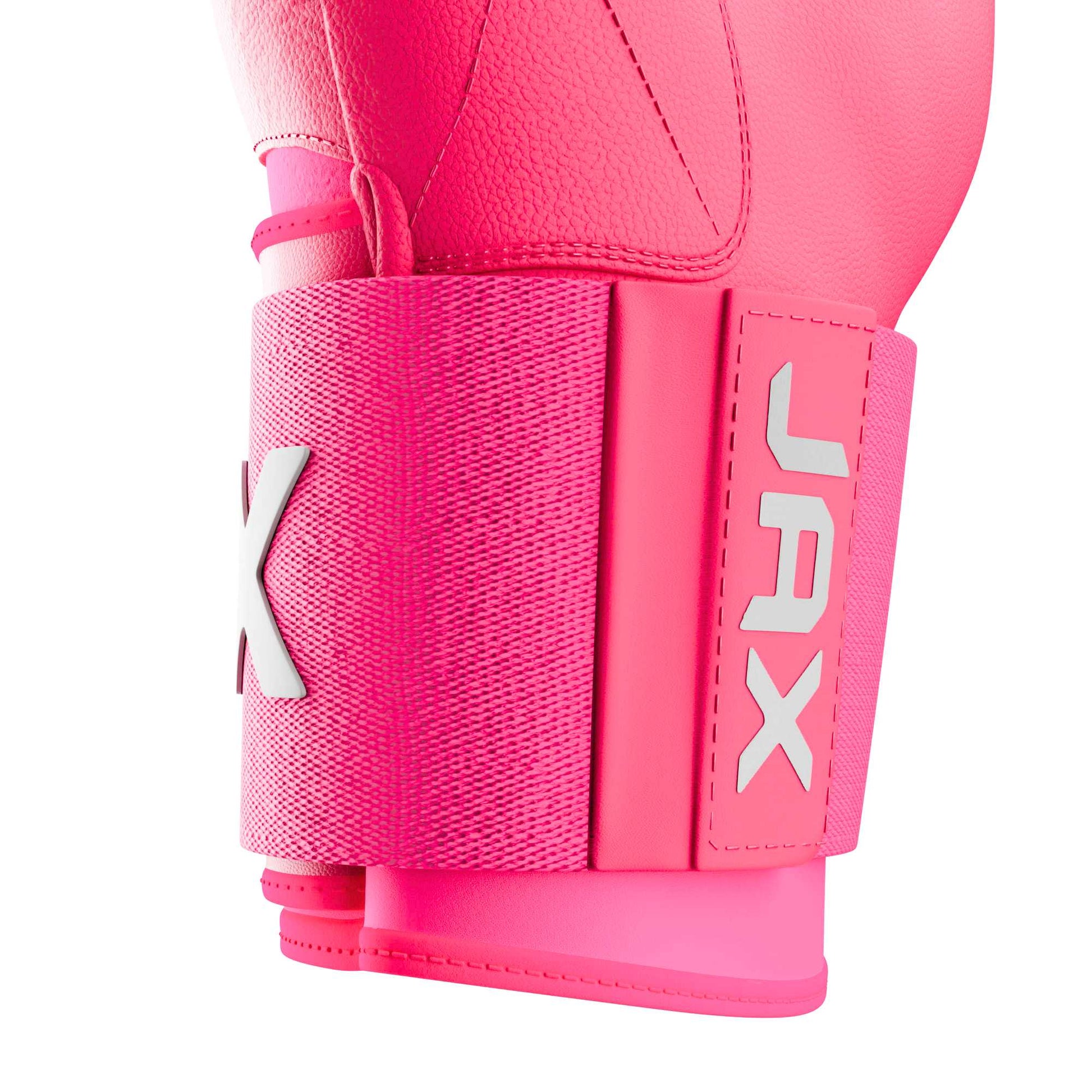 JAX Batting Gloves Pink Strap Cuff