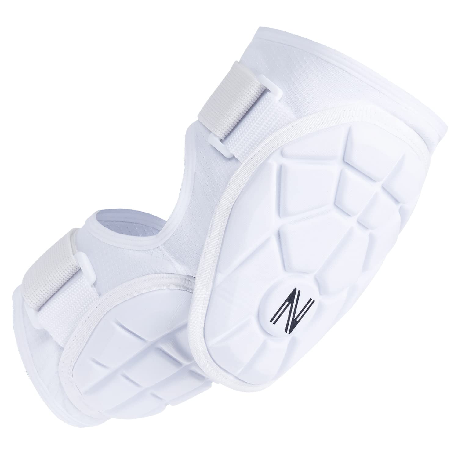 Collection of NURIBASE Baseball Batters Elbow Guard for Youth, Adult - Softball Elbow Guard for Youth, Adult - Elbow Guard for Baseball, Softball - White S/M in a gallery layout