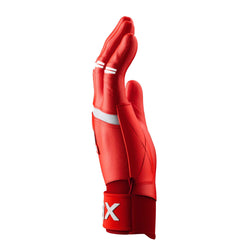 Collection of JAX Batting Gloves Cherry Red Pro Cuff in a gallery layout