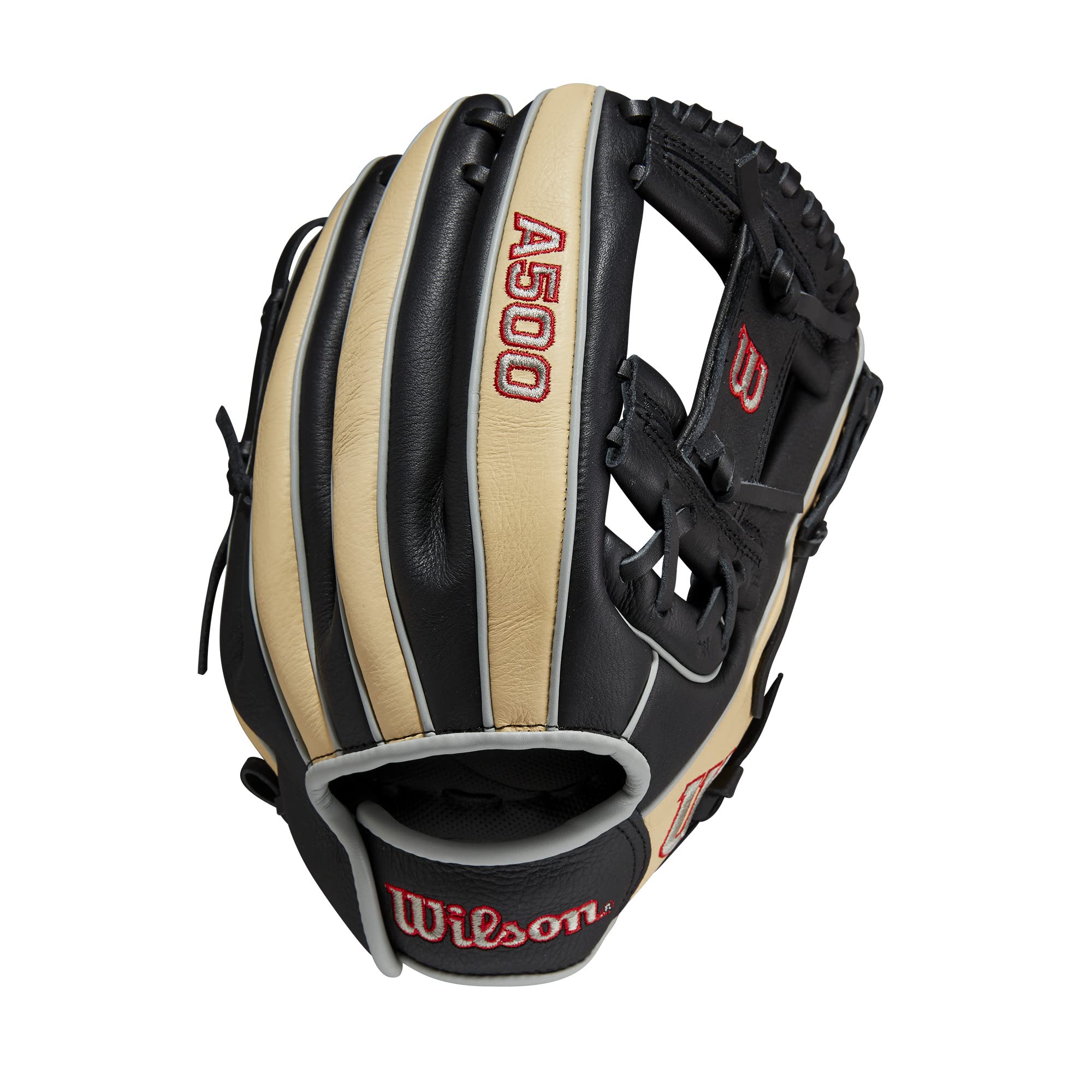 Collection of WILSON A500 11.5” Utility Youth Baseball Glove in a gallery layout