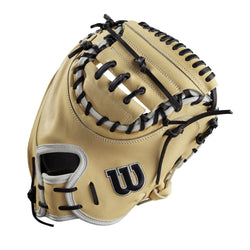 Collection of Wilson 2021 A2000 CM33 33" Baseball Catcher's Mitt in a gallery layout