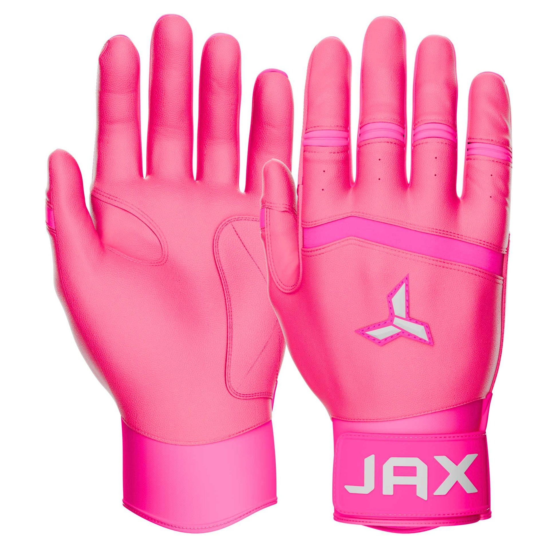 JAX Batting Gloves Pink Pro Cuff