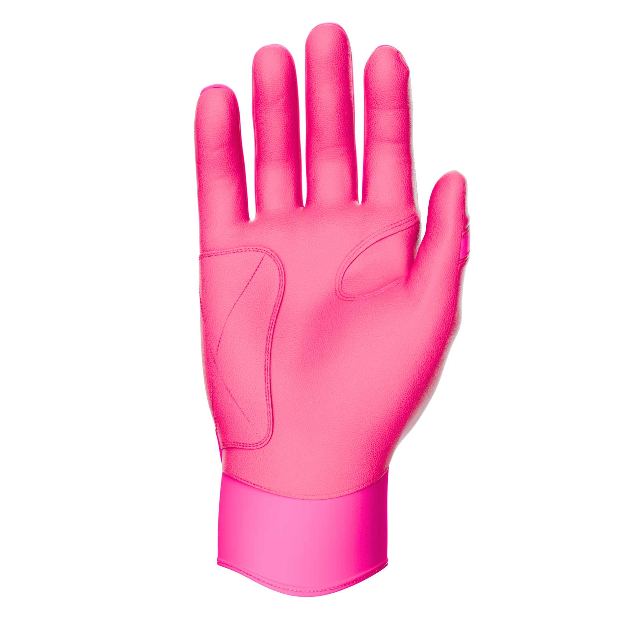 Collection of JAX Batting Gloves Pink Pro Cuff in a gallery layout