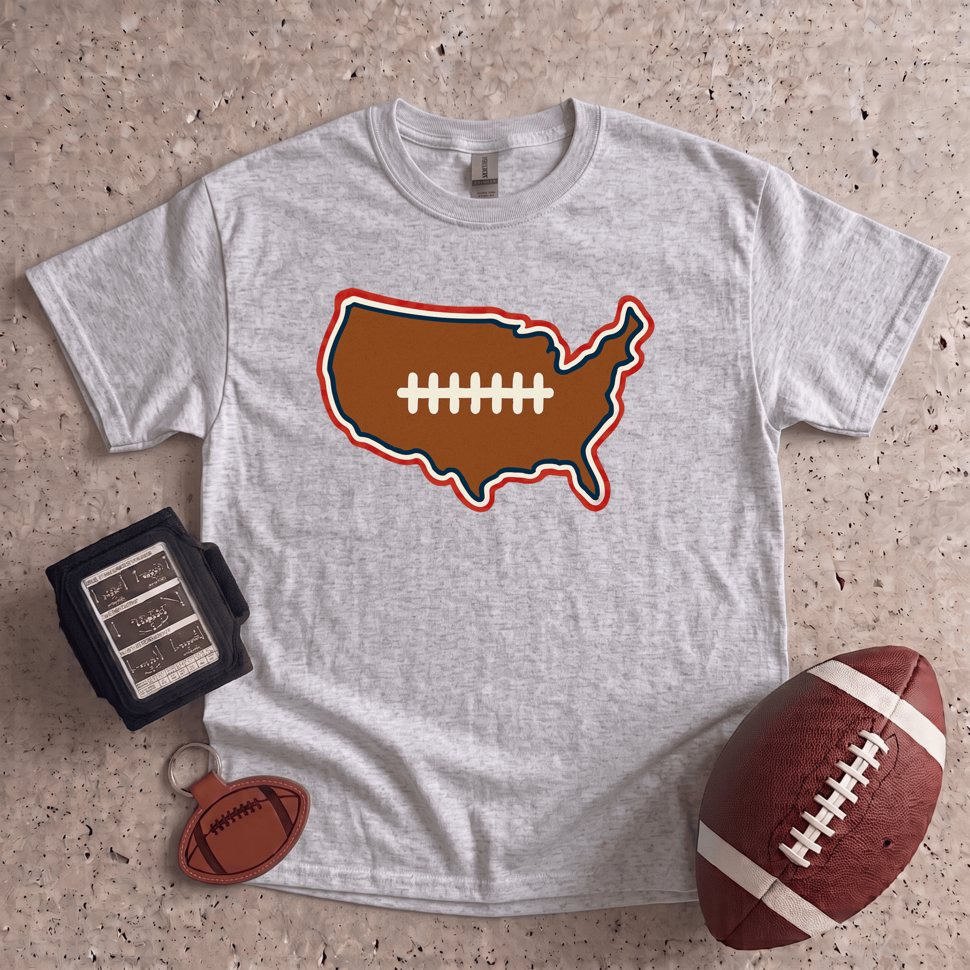 Patriotic Football T-Shirt