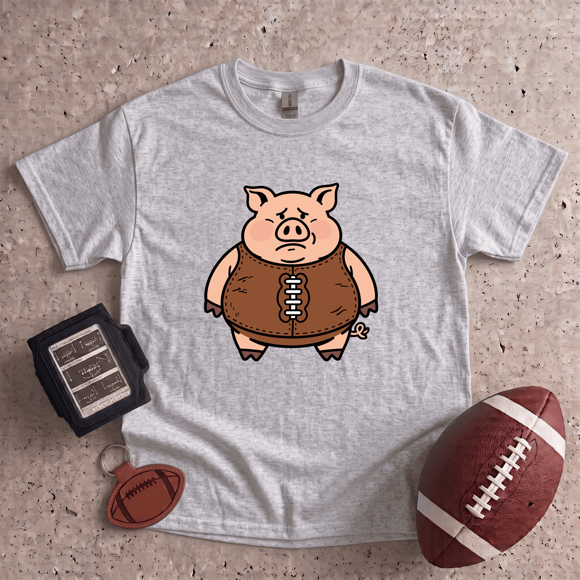 Pigskin T-Shirt | Funny Football Pun Shirt