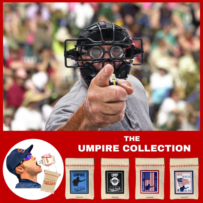 Collection of Baseball Umpire Seed Pouch in a gallery layout
