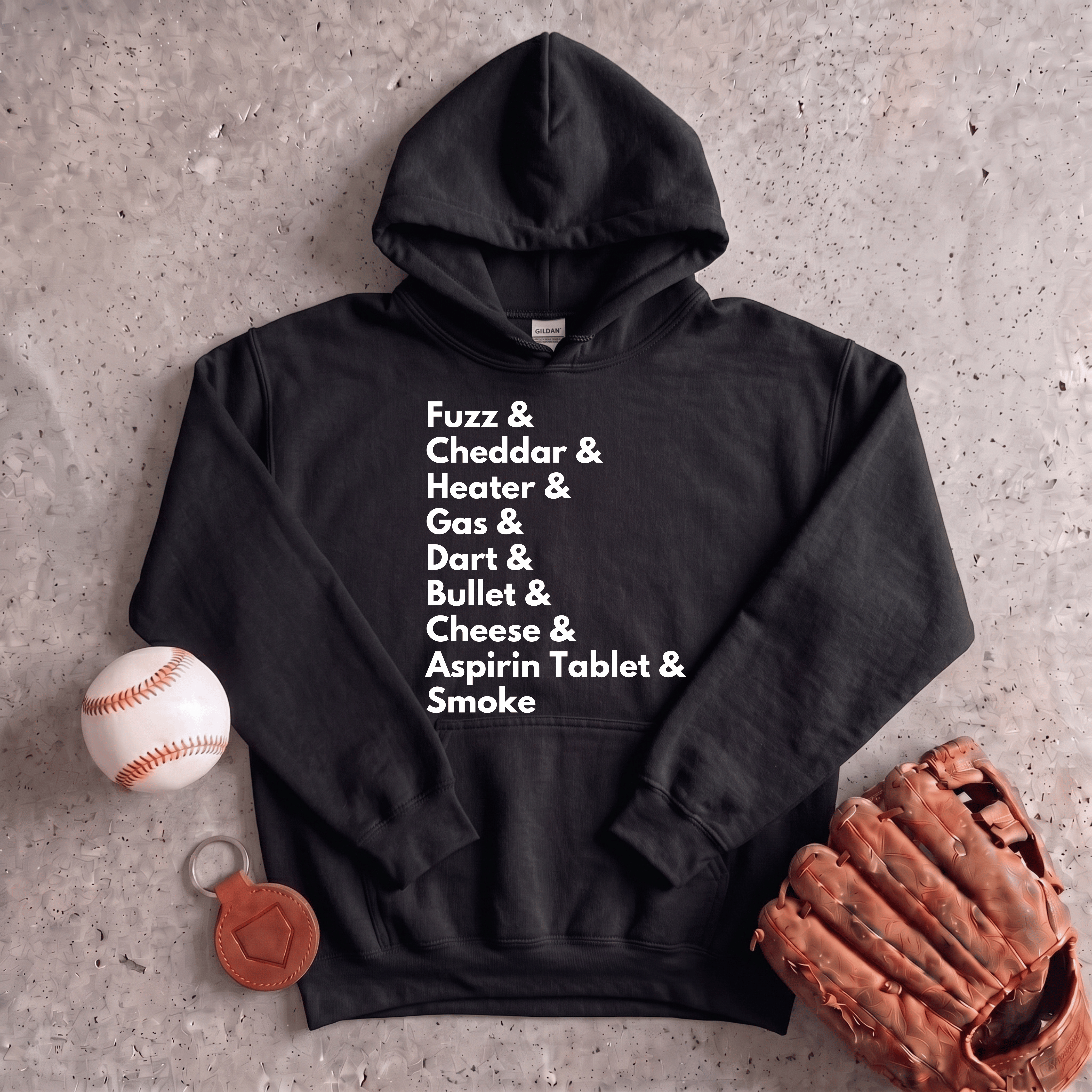 Collection of Fastball Slang Youth Hoodie in a gallery layout