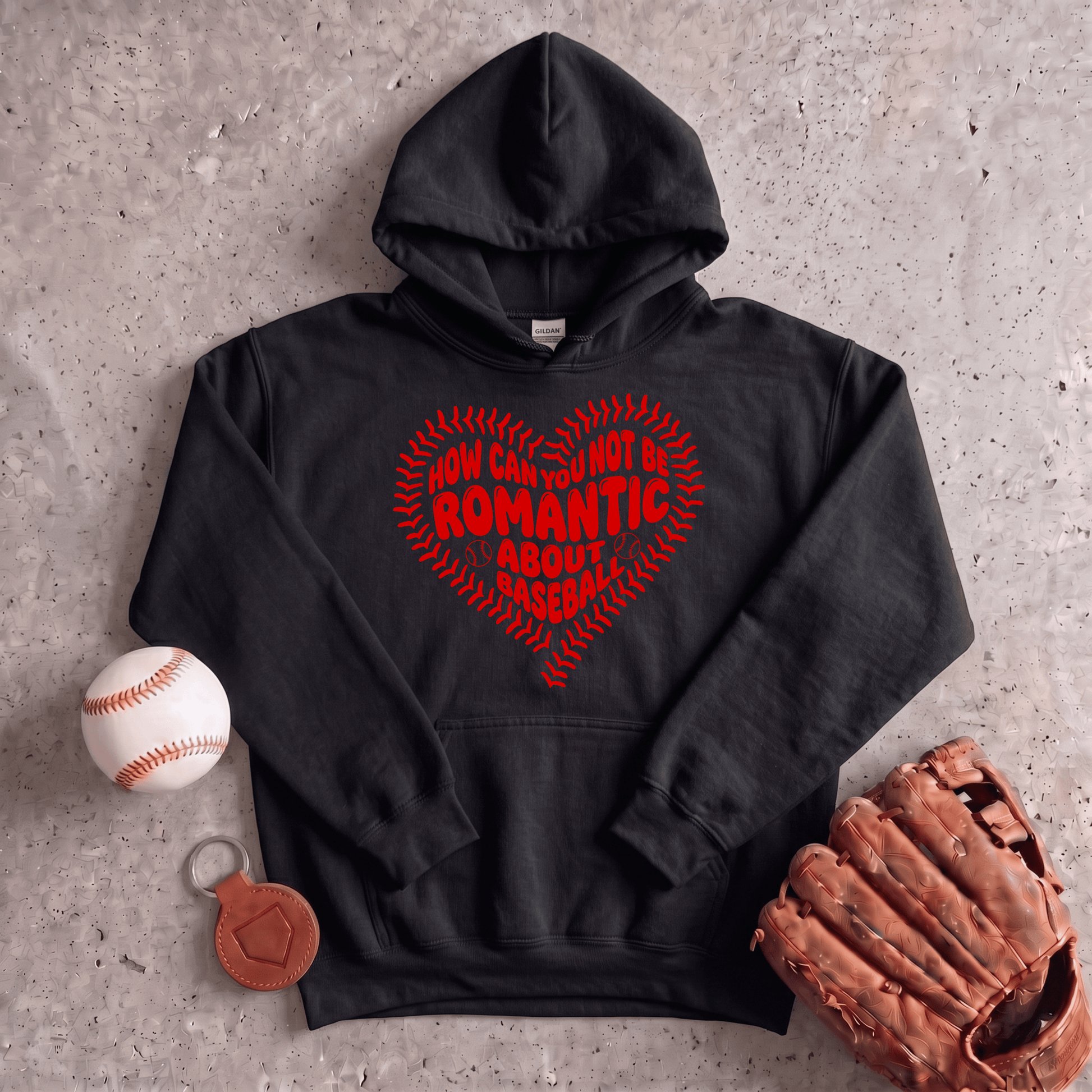 Romantic About Baseball Hoodie