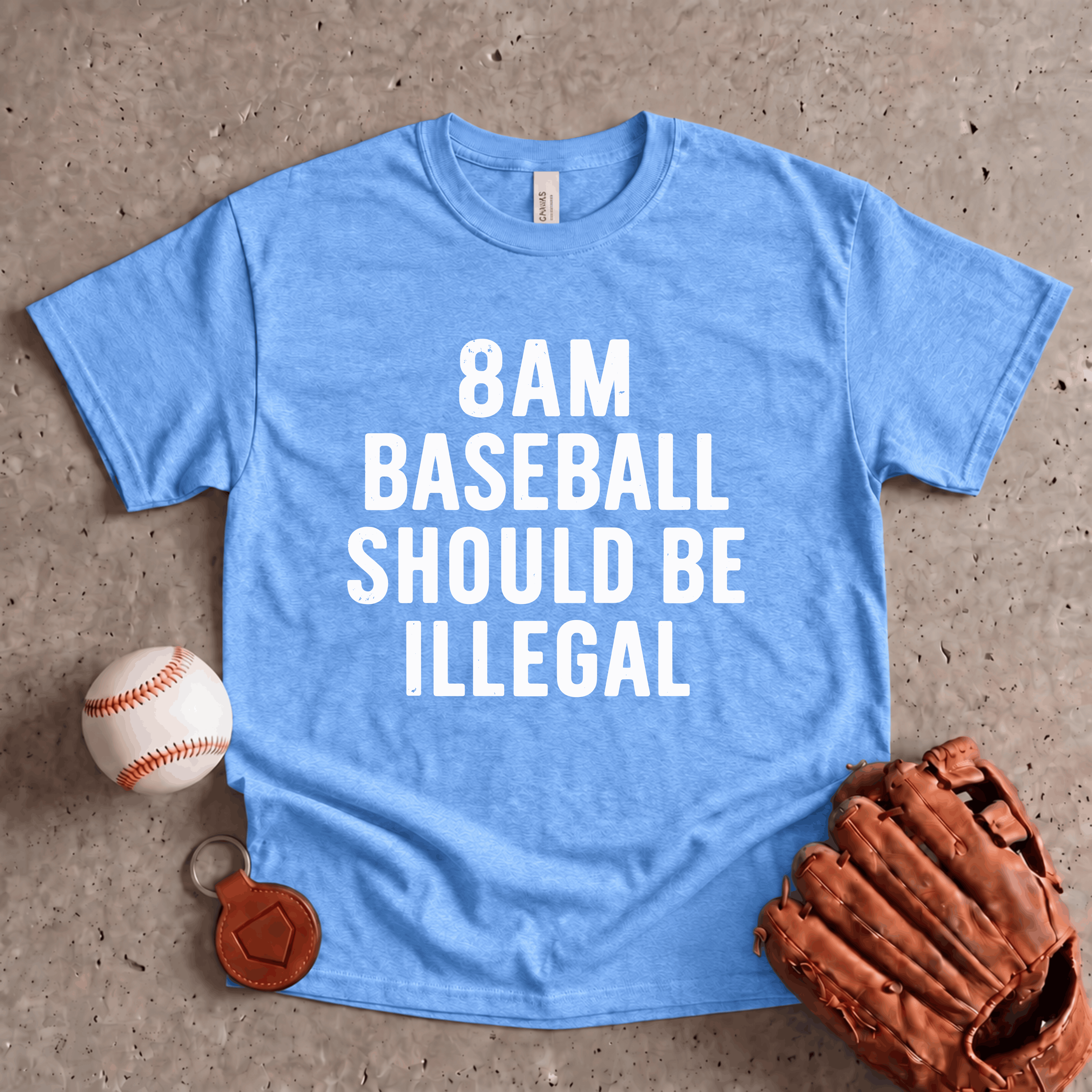 Collection of 8AM Baseball T-Shirt in a gallery layout