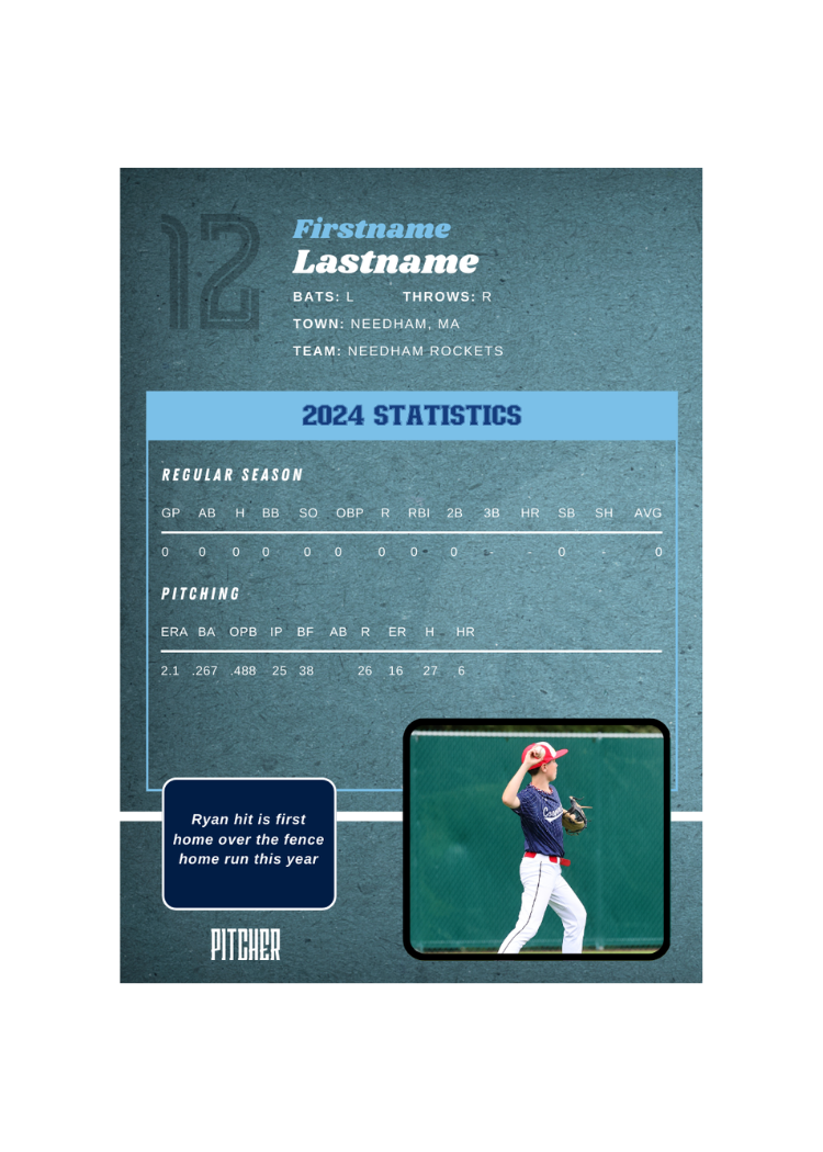 Collection of Baseball Card Template #13 in a gallery layout