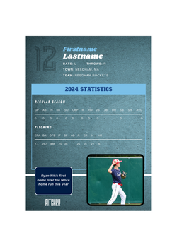 Collection of Baseball Card Template #13 in a gallery layout