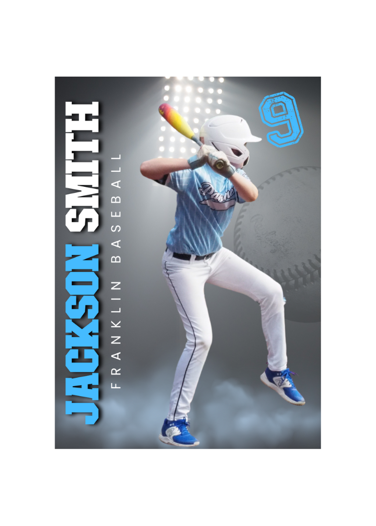 Baseball Card Template #18