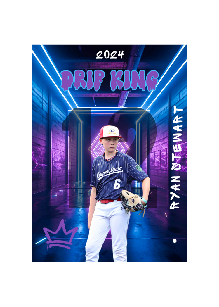 Baseball Card Template #6