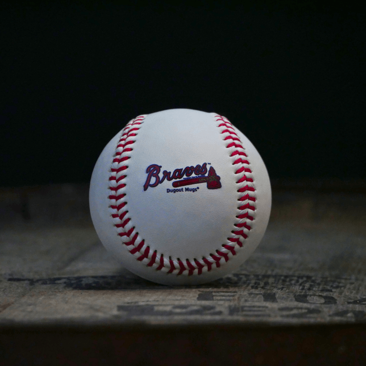 Collection of Atlanta Braves Cutter® Baseball Bottle Opener in a gallery layout