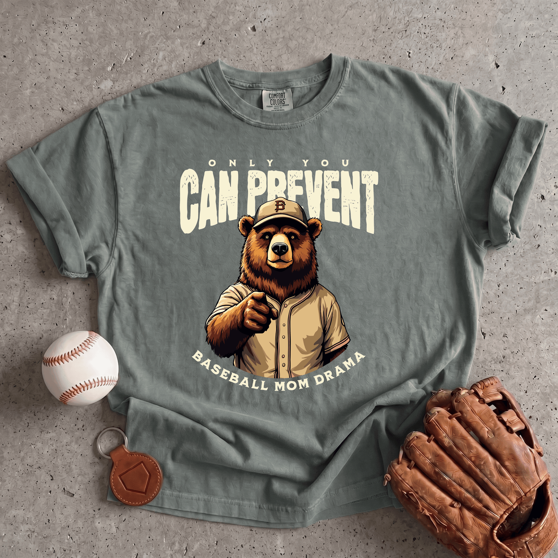 Baseball Mom Drama T-Shirt