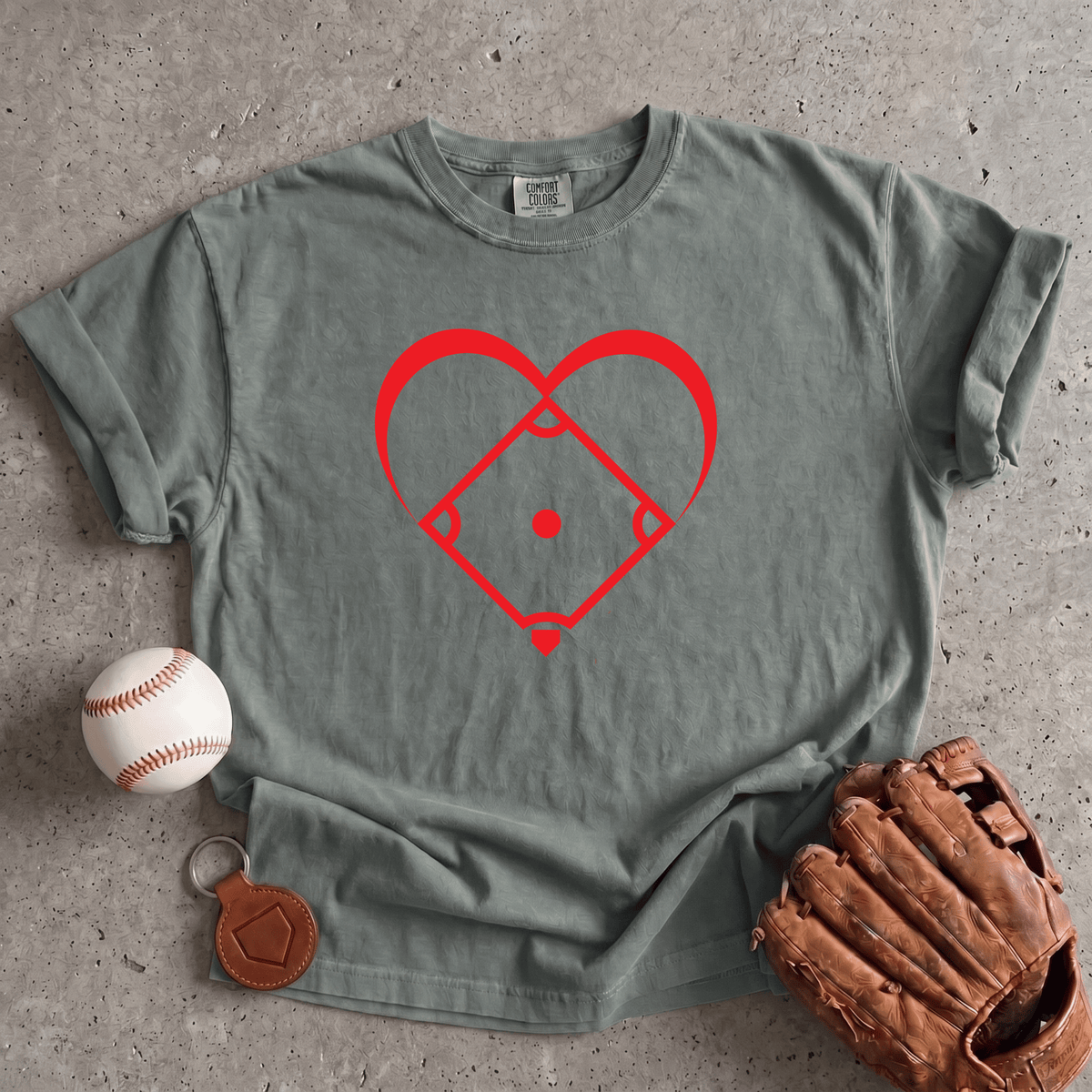 I Love Baseball T-Shirt