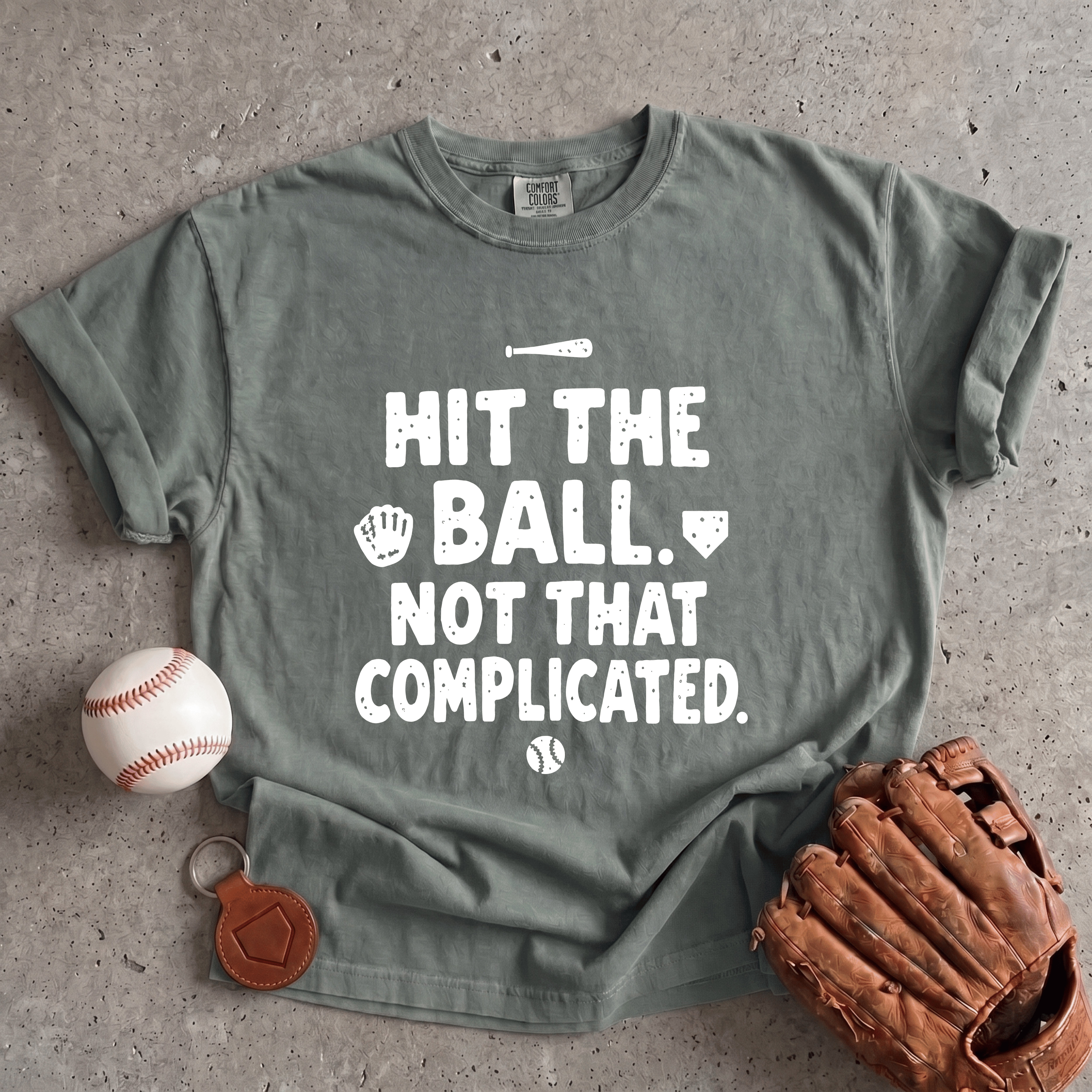 Collection of Hit the Ball. Not That Complicated T-Shirt in a gallery layout