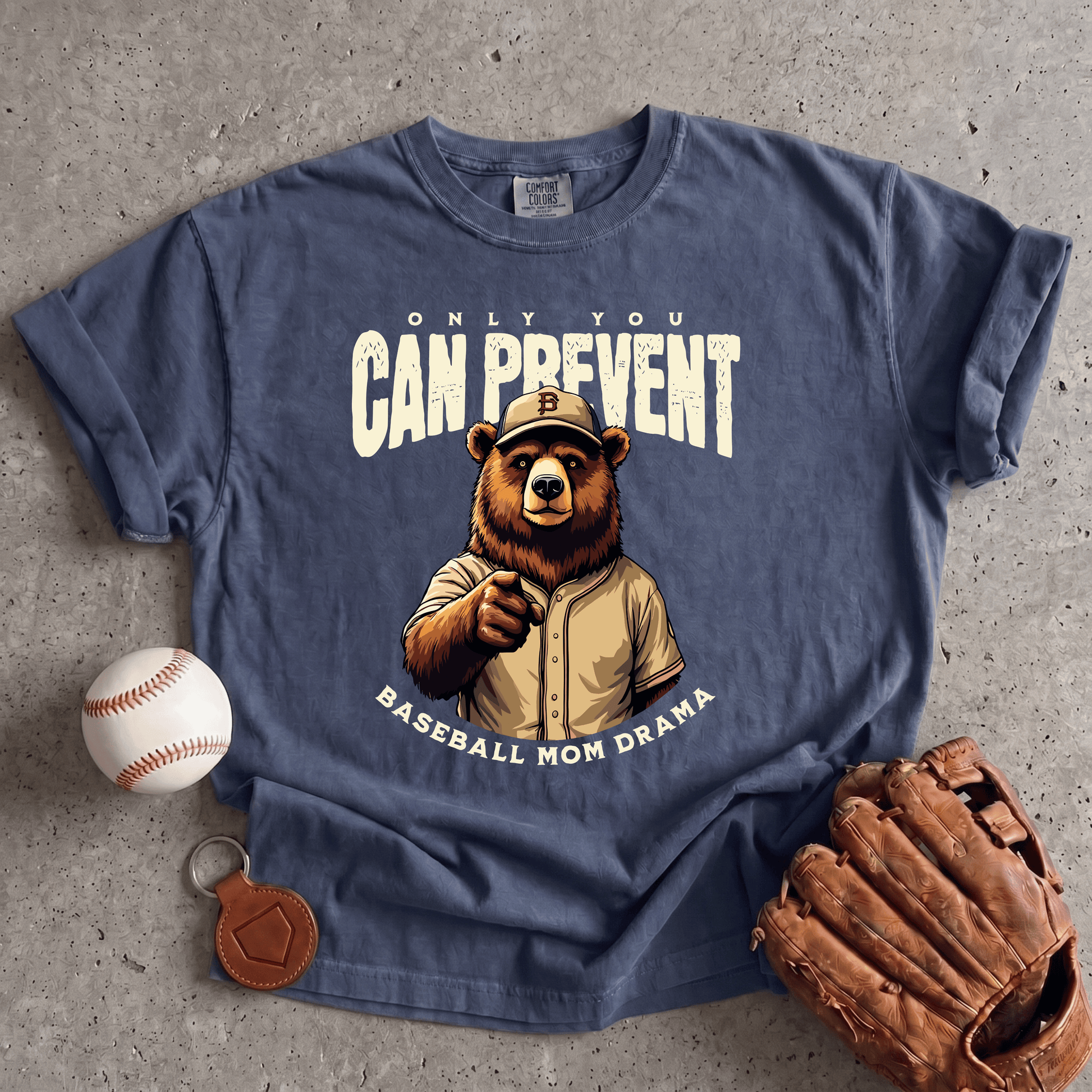 Baseball Mom Drama T-Shirt