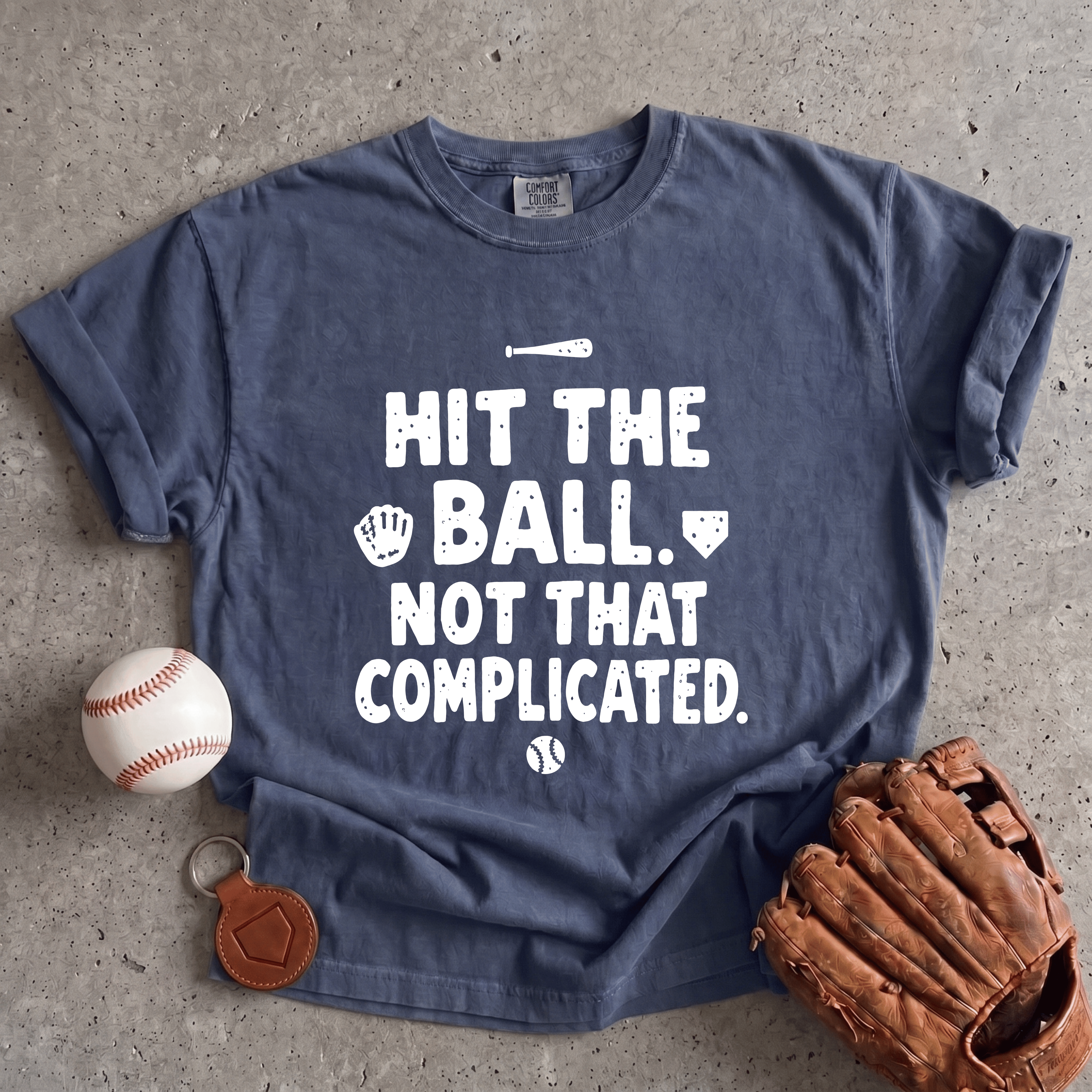 Collection of Hit the Ball. Not That Complicated T-Shirt in a gallery layout