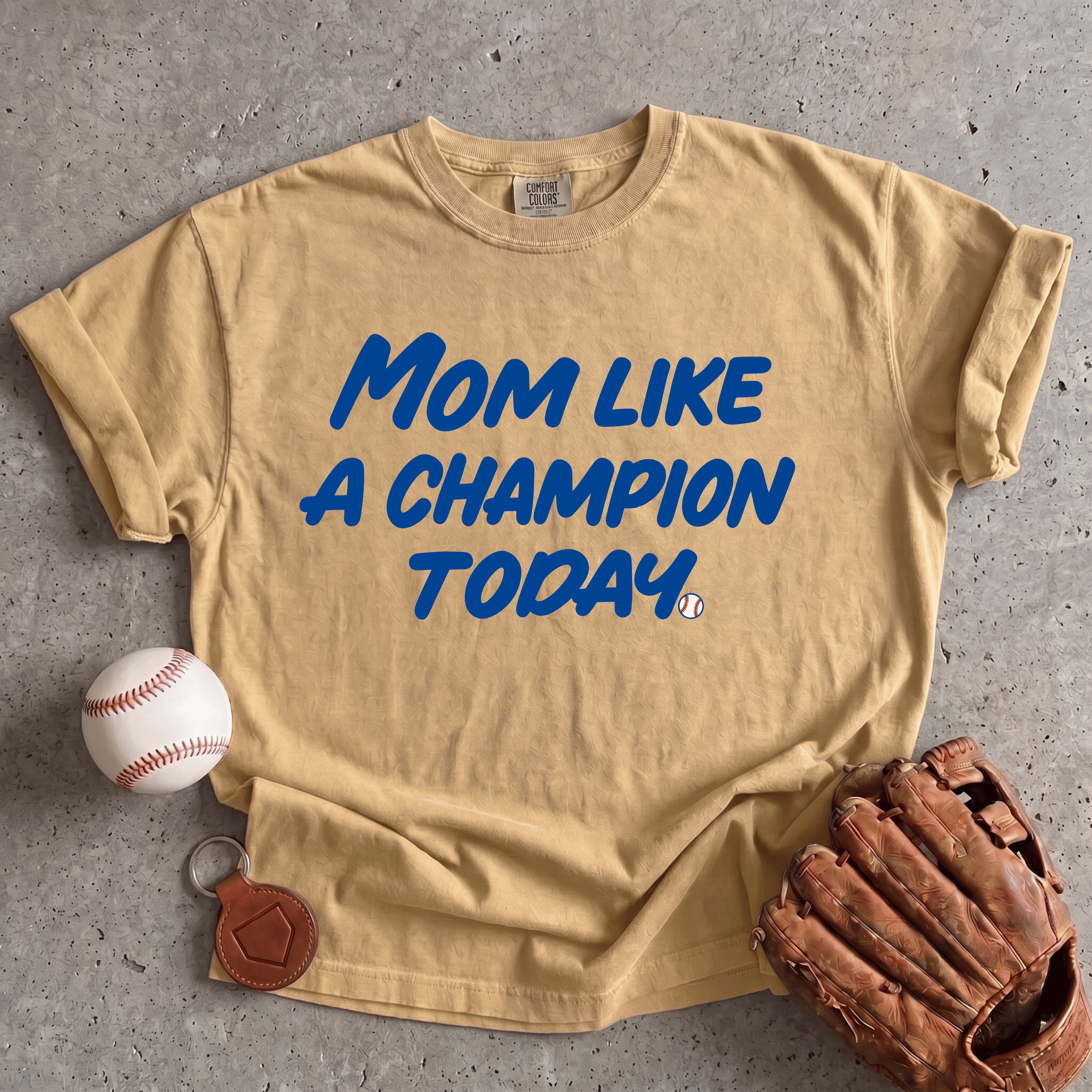 Collection of Mom Like A Champion T-Shirt in a gallery layout