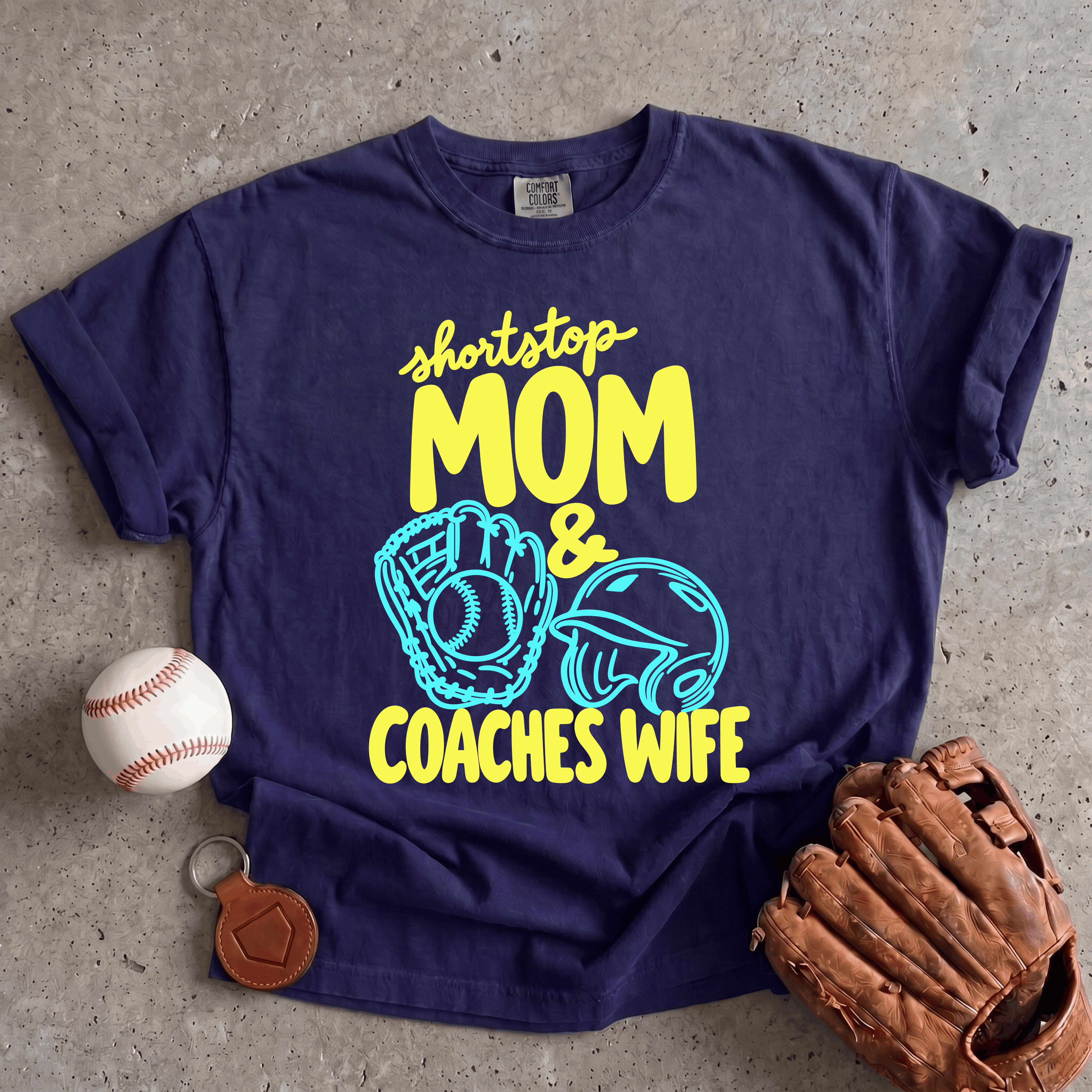Collection of Coaches Wife T-Shirt in a gallery layout